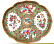 CHINE Décor Canton - Plateau polylobé en