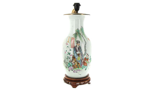 CHINE fin XIXème, début Xxème - Vase en 