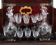 Cave à liqueur XIXème en placage et file