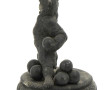 "OURS aux balles et haltère", sujet en m