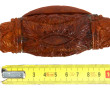 Tabatière ancienne en corozo richement d