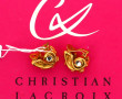 CHRISTIAN LACROIX - Paire de clips d'ore