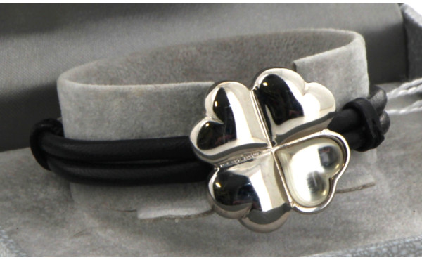 LALIQUE - Bracelet trèfle à 4 feuilles s