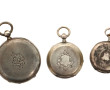 Lot de 3 montres gousset en argent (poin