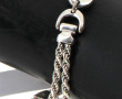 Bracelet ligne en argent 925ème maille t
