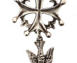 TOULHOAT - Pendentif croix hugenote en a