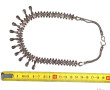 Collier indien en argent 925ème, poids 4