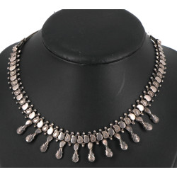 Collier indien en argent 925ème, poids 4