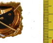 Broche ancienne en or jaune 18 cts, poin