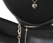 Deux bracelets en argent 925ème : un pen