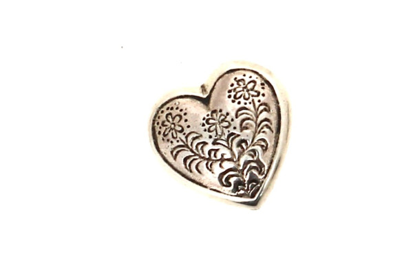 TOULHOAT - Pendentif cœur de costume en 