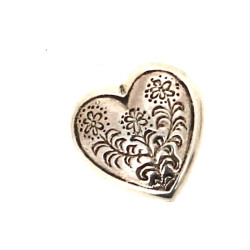 TOULHOAT - Pendentif cœur de costume en 