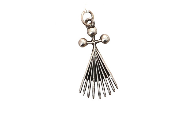 TOULHOAT - Pendentif hermine en argent, 