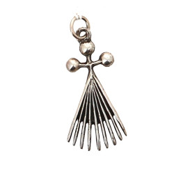 TOULHOAT - Pendentif hermine en argent, 