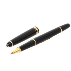 MONTBLANC - Roller en métal doré et laqu