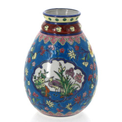 LA LOUVIERE - Vase ovoïde en céramique à