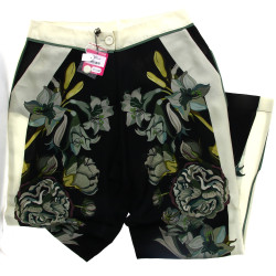 FRANCO FERRARI - Pantalon femme en soie 