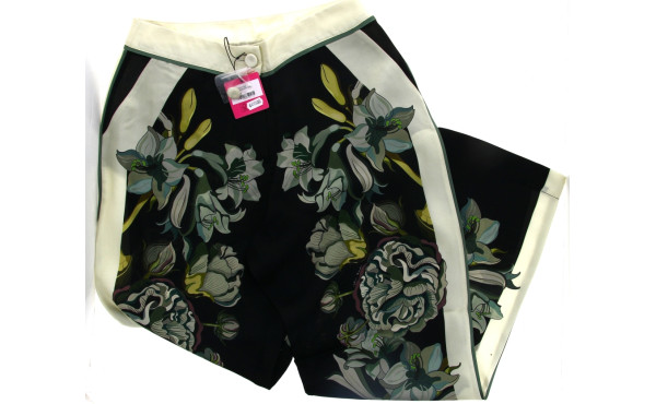 FRANCO FERRARI - Pantalon femme en soie 