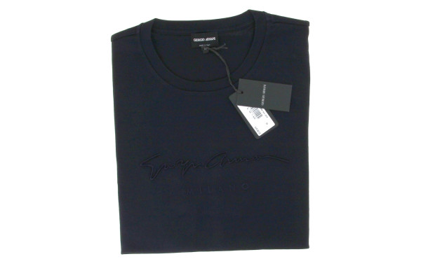 GIORGIO ARMANI - Tee-shirt noir homme, n