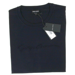 GIORGIO ARMANI - Tee-shirt noir homme, n
