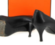 HERMES Paris - Paire d'escarpins en cuir