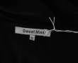 SWEET MISS - Robel noire fluide, taille 