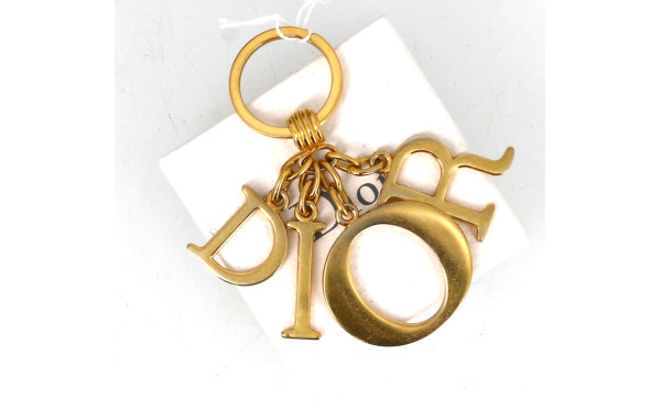 CHRISTIAN DIOR - Porte-clé charms "Dior"