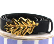 INES DE LA FRESSANGE - Ceinture cuir ble