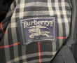 BURBERRYS - Garbardine homme bleu marine