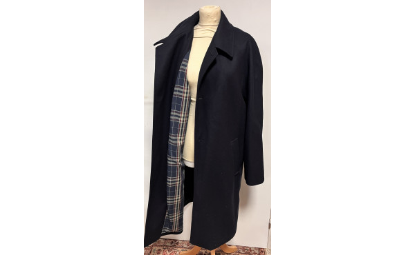 IVYOXFORD - Manteau homme en laine bleu 