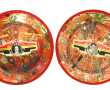 2 assiettes souvenirs de la famille roya