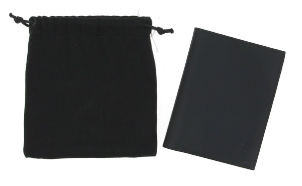 RENOUARD - Porte-feuilles noir, neuf, av