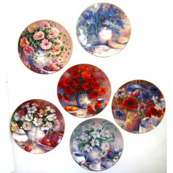 WEGWOOD - Série "Music of flowers" - 6 a