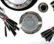 Service de table en porcelaine blanche, 