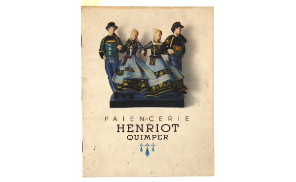 Catalogue Faïencerie Henriot Quimper, co