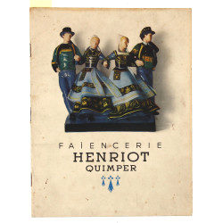 Catalogue Faïencerie Henriot Quimper, co