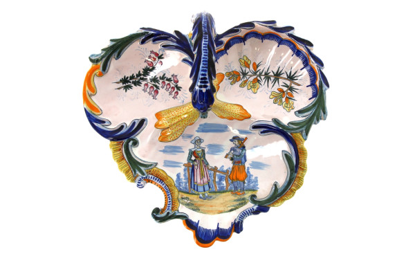 HENRIOT Quimper - Serviteur trifeuille e