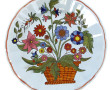 QUIMPER - Assiette à bords contours en f
