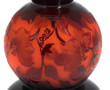 GALLE TIP - Petit vase boule, base circu