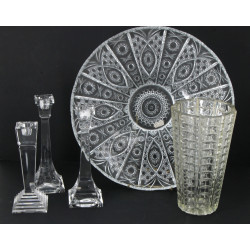 VILLEROY & BOCH - Paire de flambeaux mod