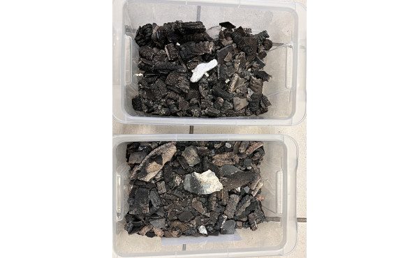 Lot d'argent (récupéré dans les bains de
