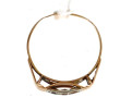 Bague ancienne en or jaune 18 cts sertie