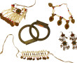Paire de bracelets de cheville Afrique d