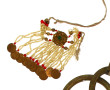 Paire de bracelets de cheville Afrique d