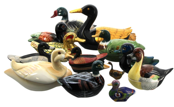 Petite collection de canards décoratifs
