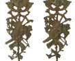 Paire de bronzes d'ameublement anciens à