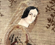 Ecole du XIXème - "Jeune femme pensive d