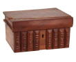 Coffret en camphre à décor d'étoiles, L 