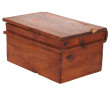 Coffret en camphre à décor d'étoiles, L 