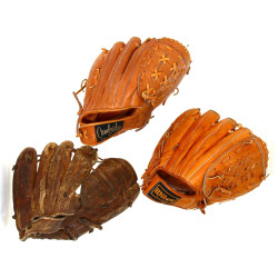 BASEBALL - 3 gants en cuir: Wilson A2144